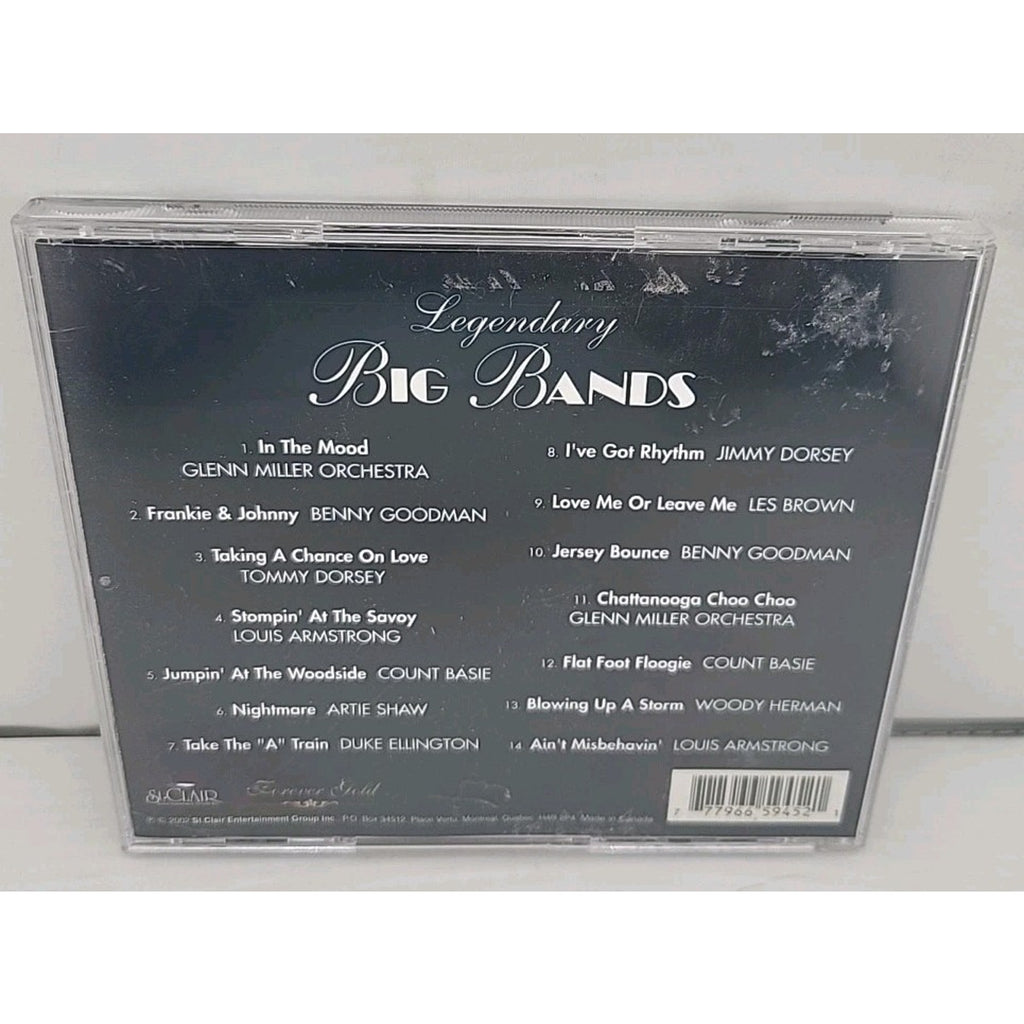 Legendary Big Bands by Various (CD, 2001)