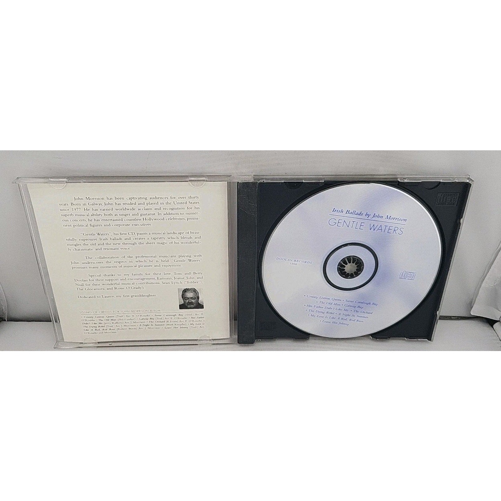 Irish Ballads By John Morrison - Gentle Waters CD