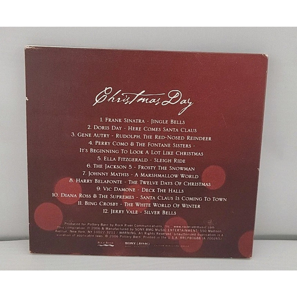 Potterybarn - Christmas Day CD