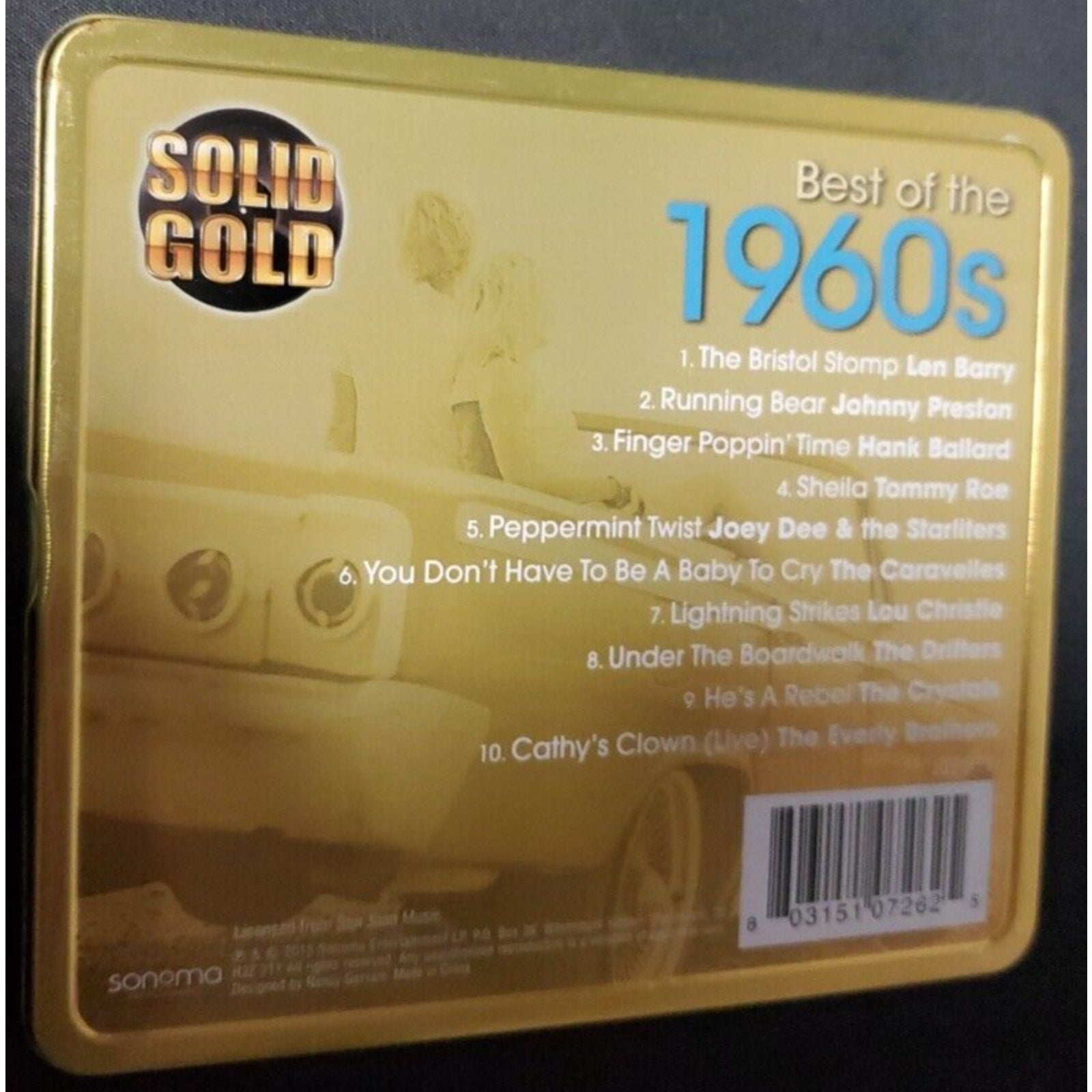 Solid Gold Best Of The 1960s, tin Metal Case (CD)