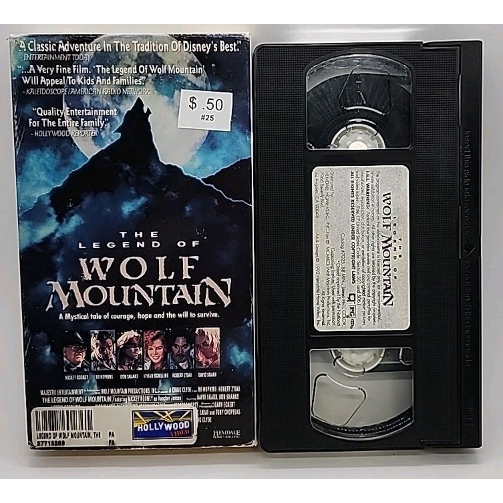 The Legend of Wolf Mountain (VHS, 1994)