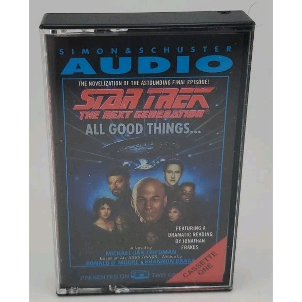Star Trek The Next Generation All Good Things Audiobook 2 Cassettes