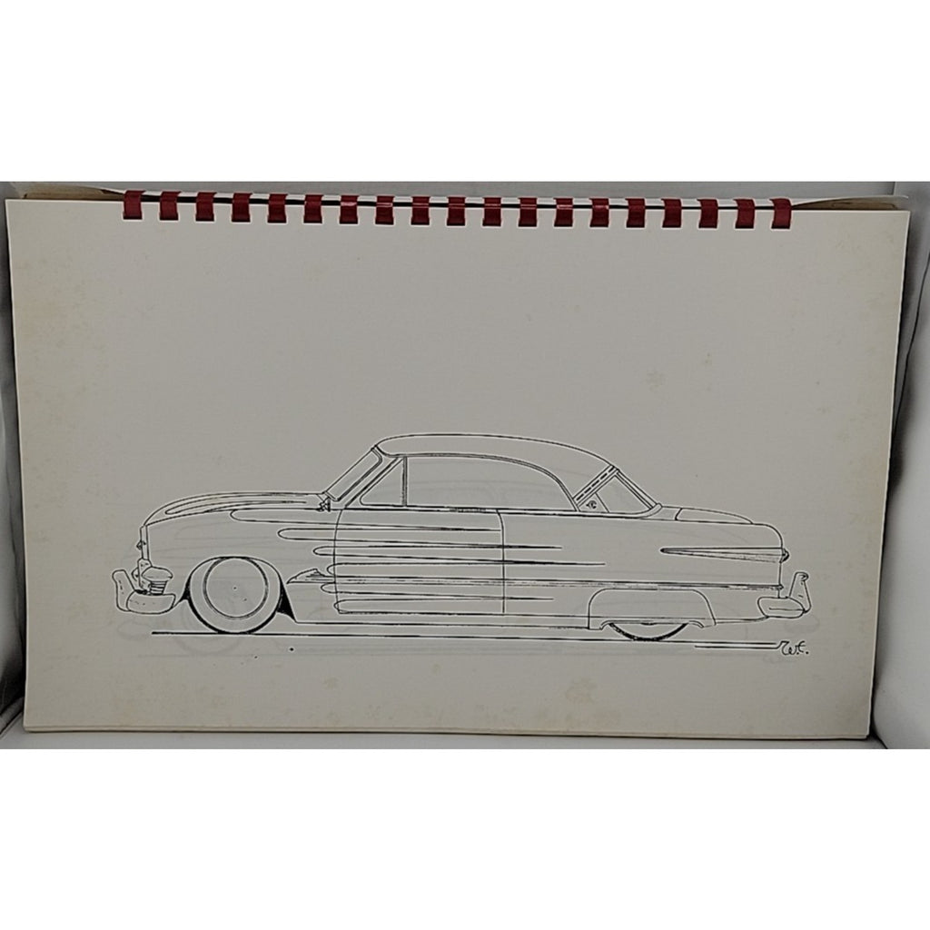 Leadsleds Volume 1 Shoebox Fords & Bathtub Mercs Coloring Book