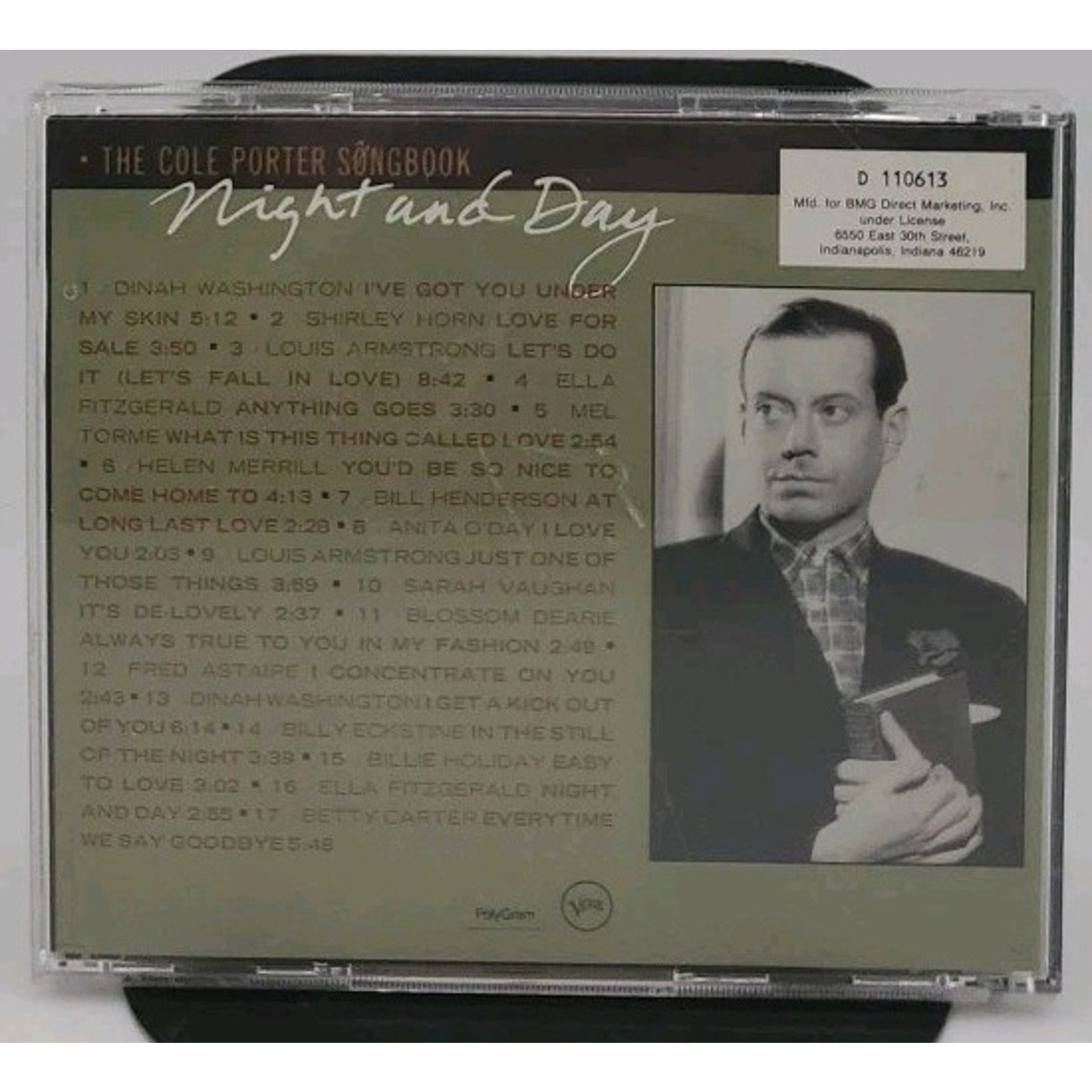 Night and Day: The Cole Porter Songbook by Cole Porter (CD, Oct-1990, Verve)