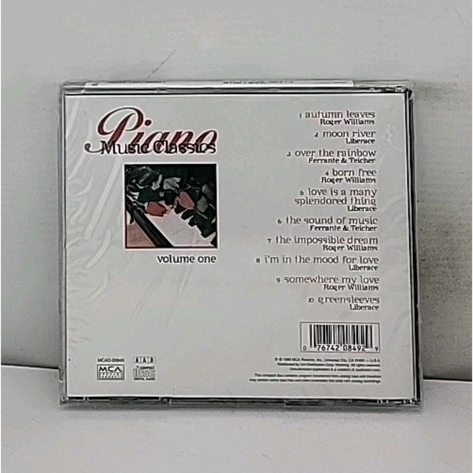 Piano Music Classics, Vol. 1 by Various Artists (CD, Feb-1995) *Brand New*