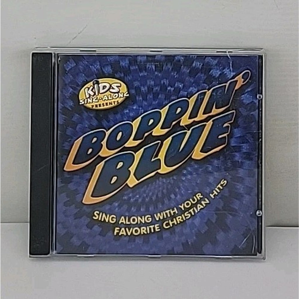 Boppin Blue Kids Sing Along CD 2004 UK Import Various Artists
