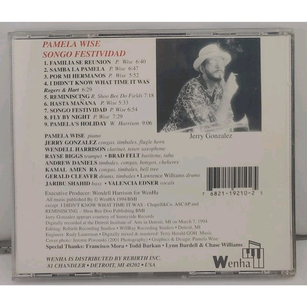 Songo Festividad by Pamela Wise (CD, 2004)