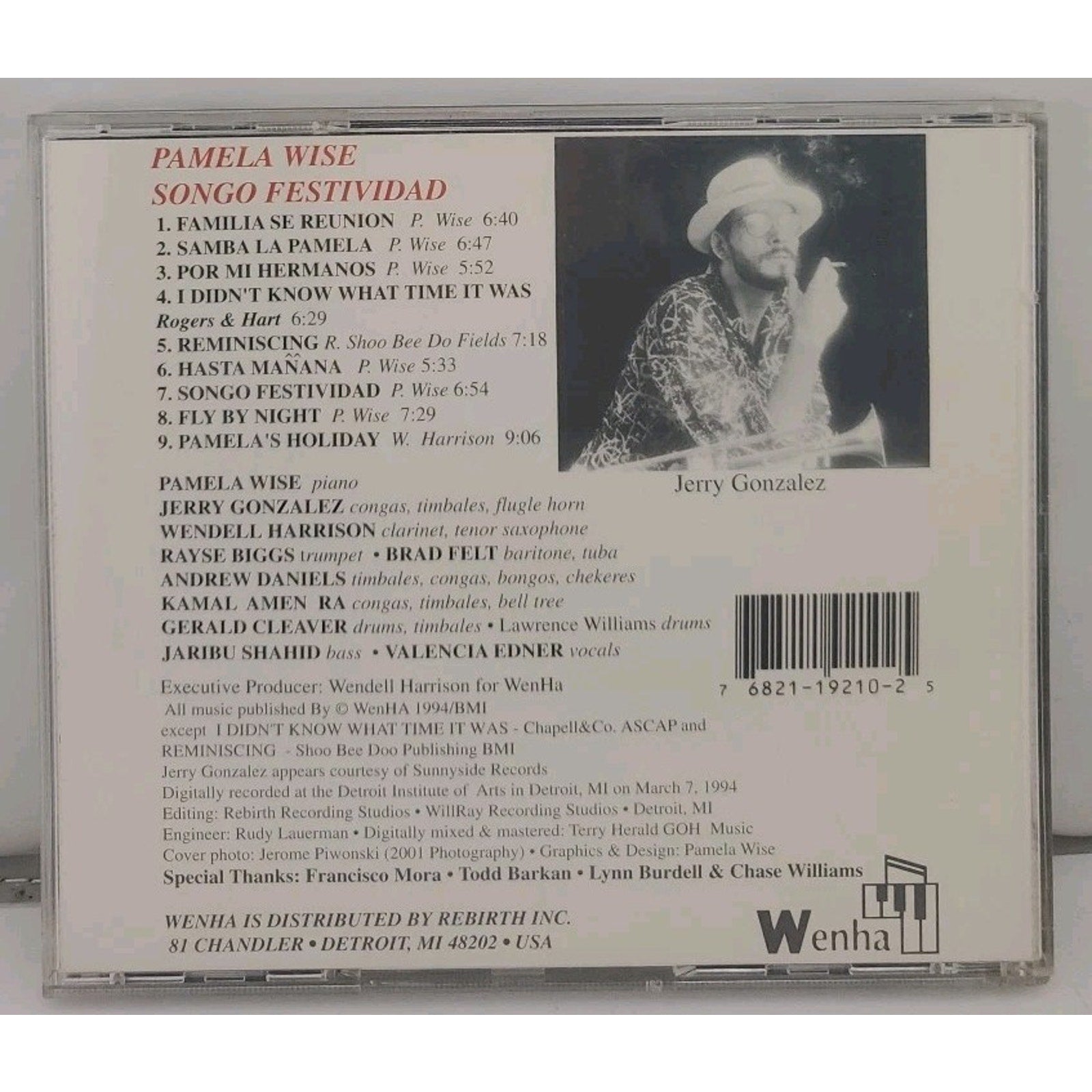 Songo Festividad by Pamela Wise (CD, 2004)