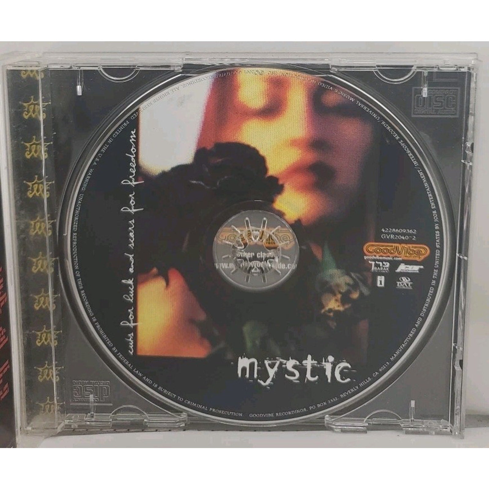 Cuts for Luck & Scars for Free by The Mystic (CD, 2001)
