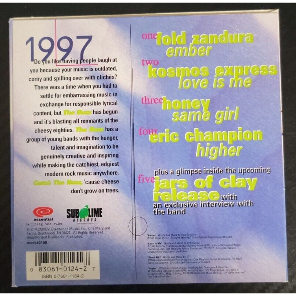 The Buzz ('Cause Cheese Don't Grow On Trees) (1997) US Promo CD Jars Of Clay