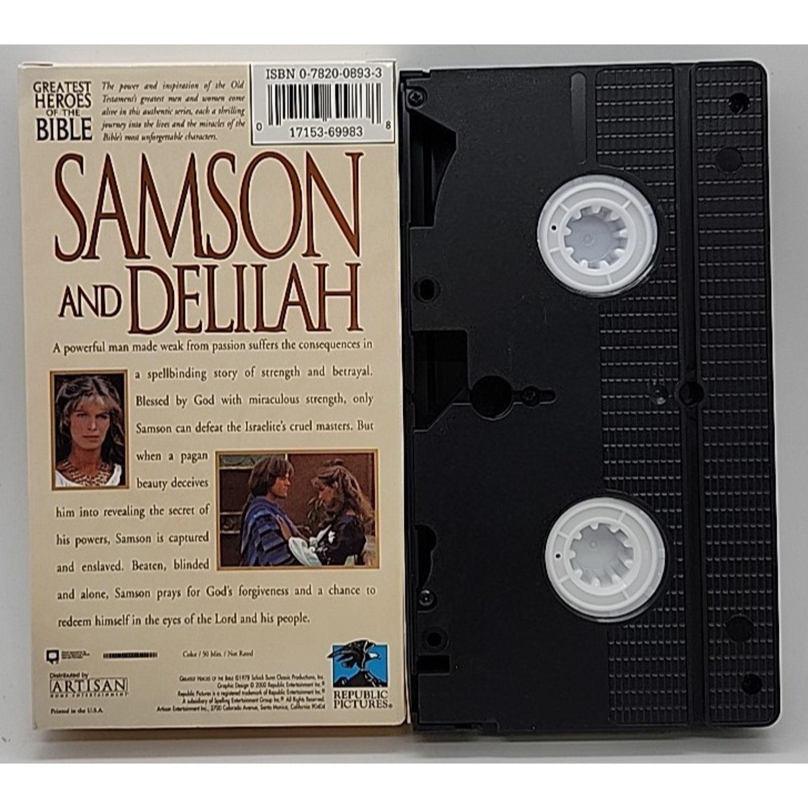 Greatest Heroes of the Bible - Samson and Delilah (VHS, 1998)
