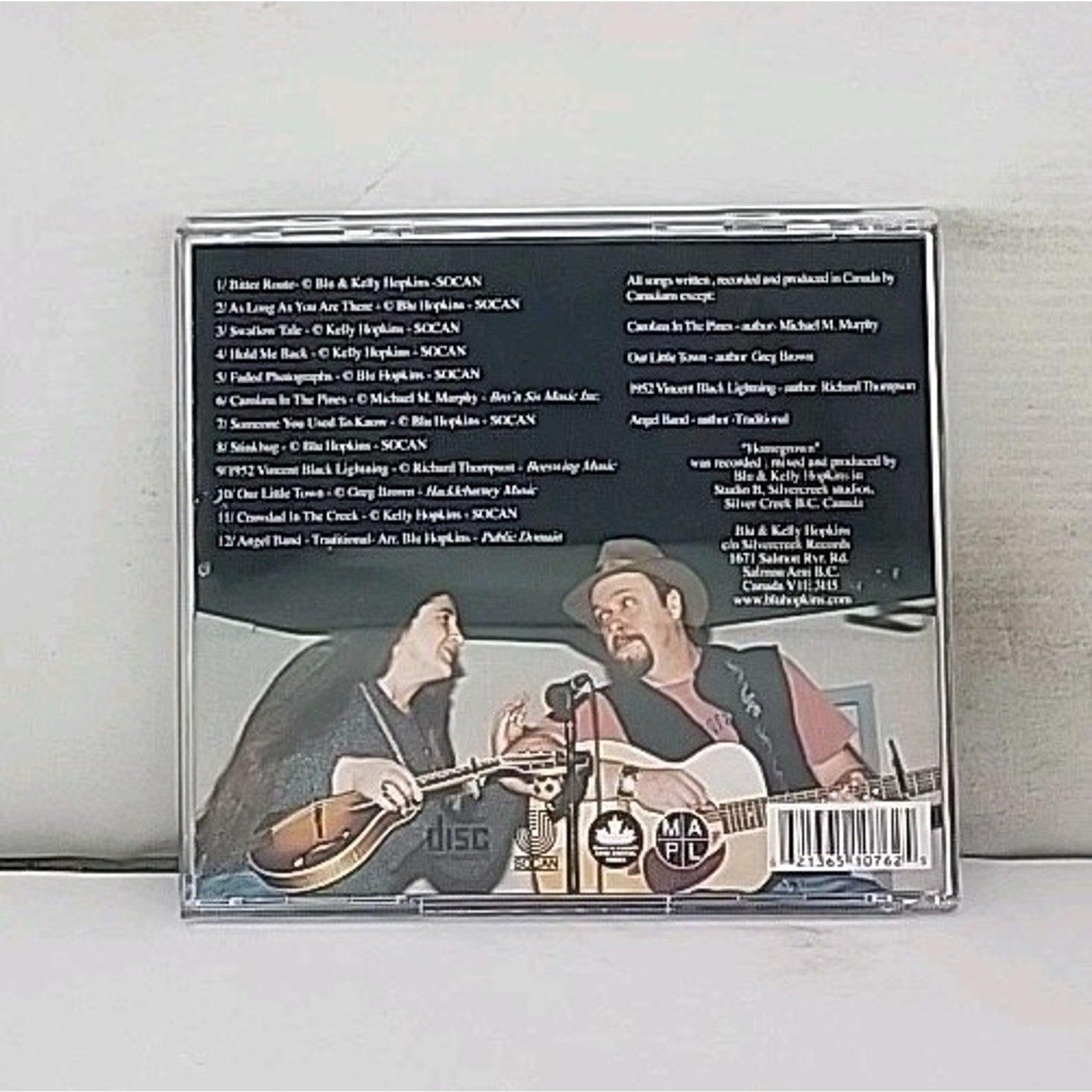 Home Grown by Blu Hopkins (CD, 2008) *Signed*