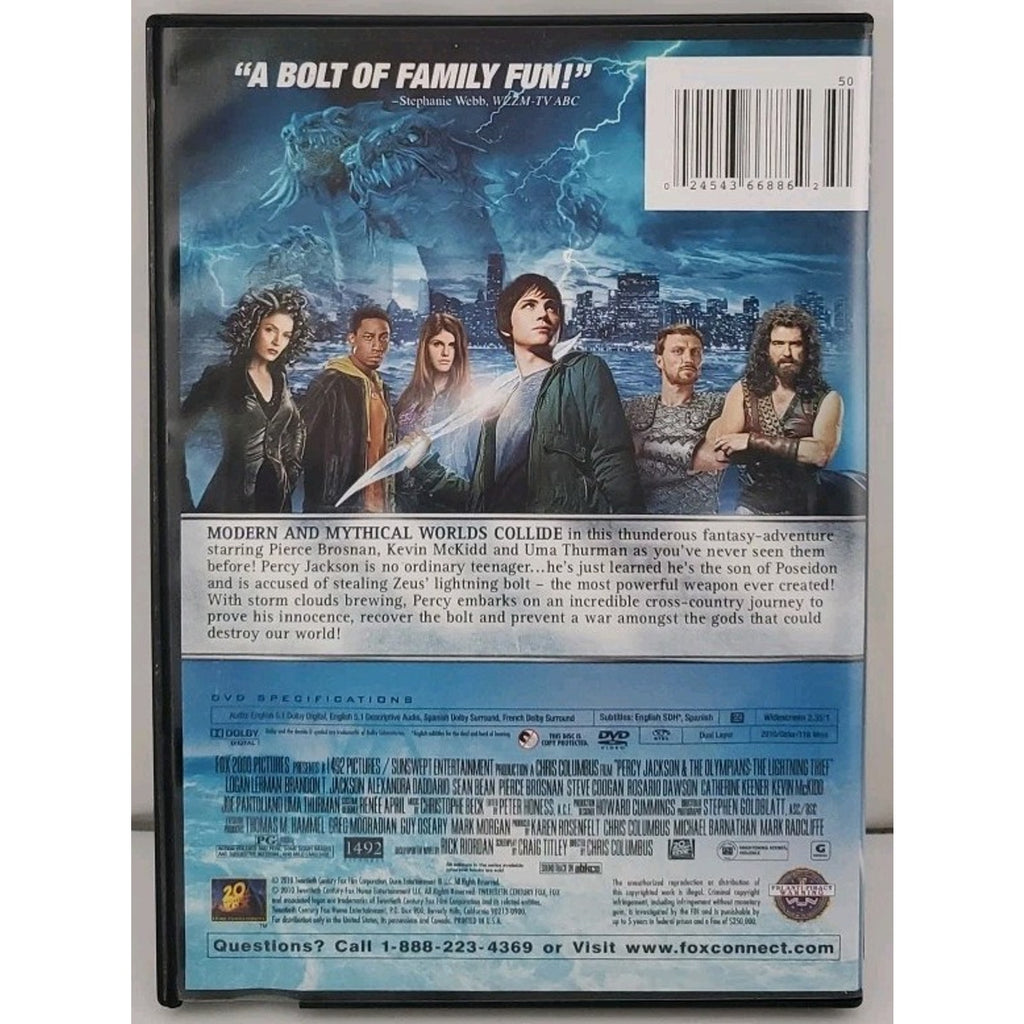 Percy Jackson & The Olympians: The Lightning Thief - DVD