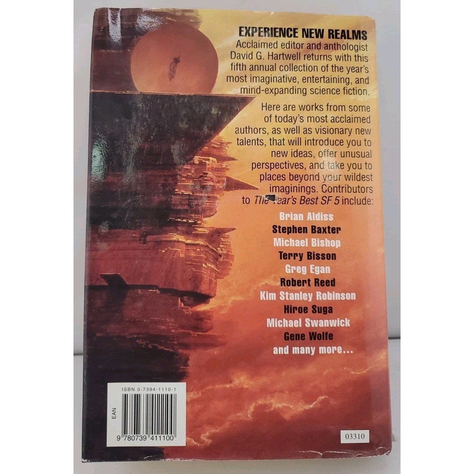 Year's Best SF 5 By David G. Hartwell - Hardcover