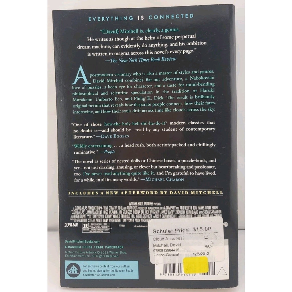 Cloud Atlas; Movie Tie-in Edition: A N Paperback, David Mitchell