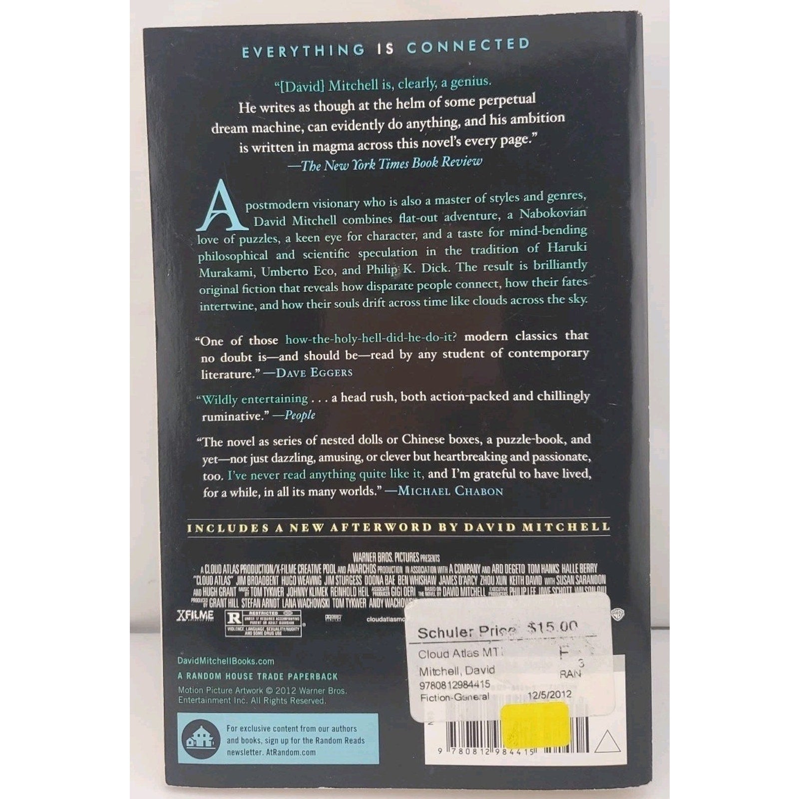 Cloud Atlas; Movie Tie-in Edition: A N Paperback, David Mitchell