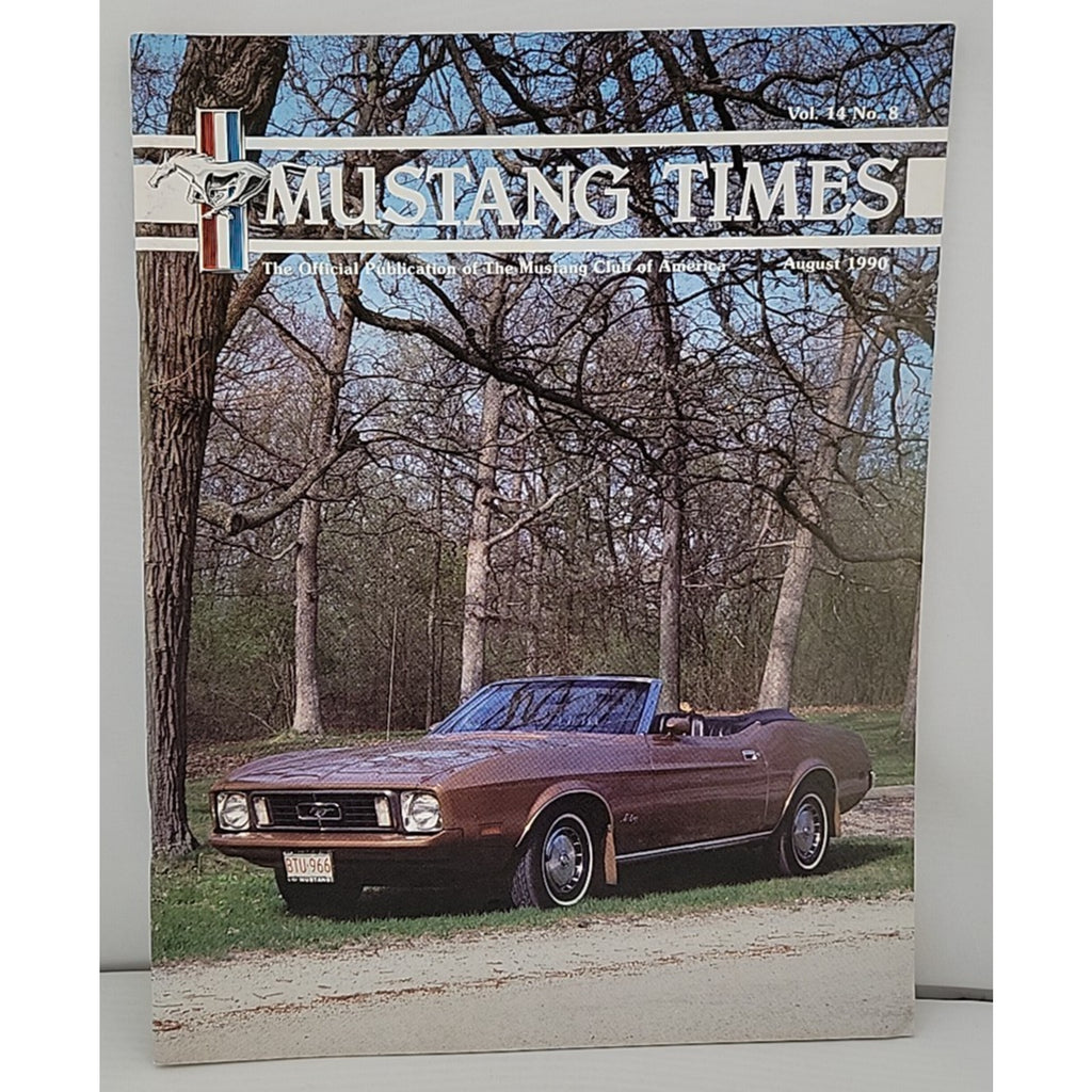 Mustang Times August 1990 Magazine