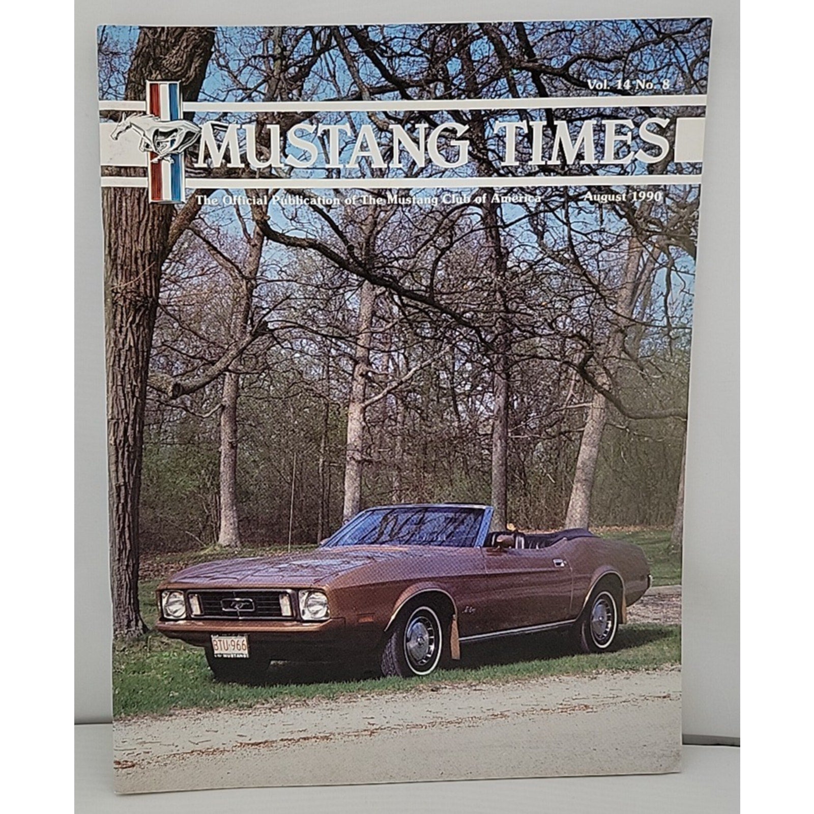 Mustang Times August 1990 Magazine