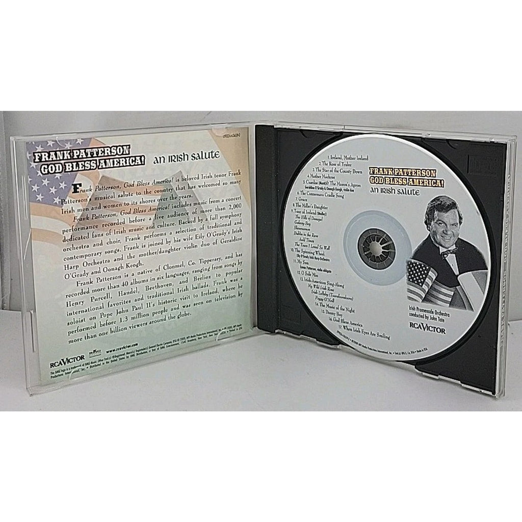 God Bless America-Irish Salute by Frank Patterson (CD, 2000)
