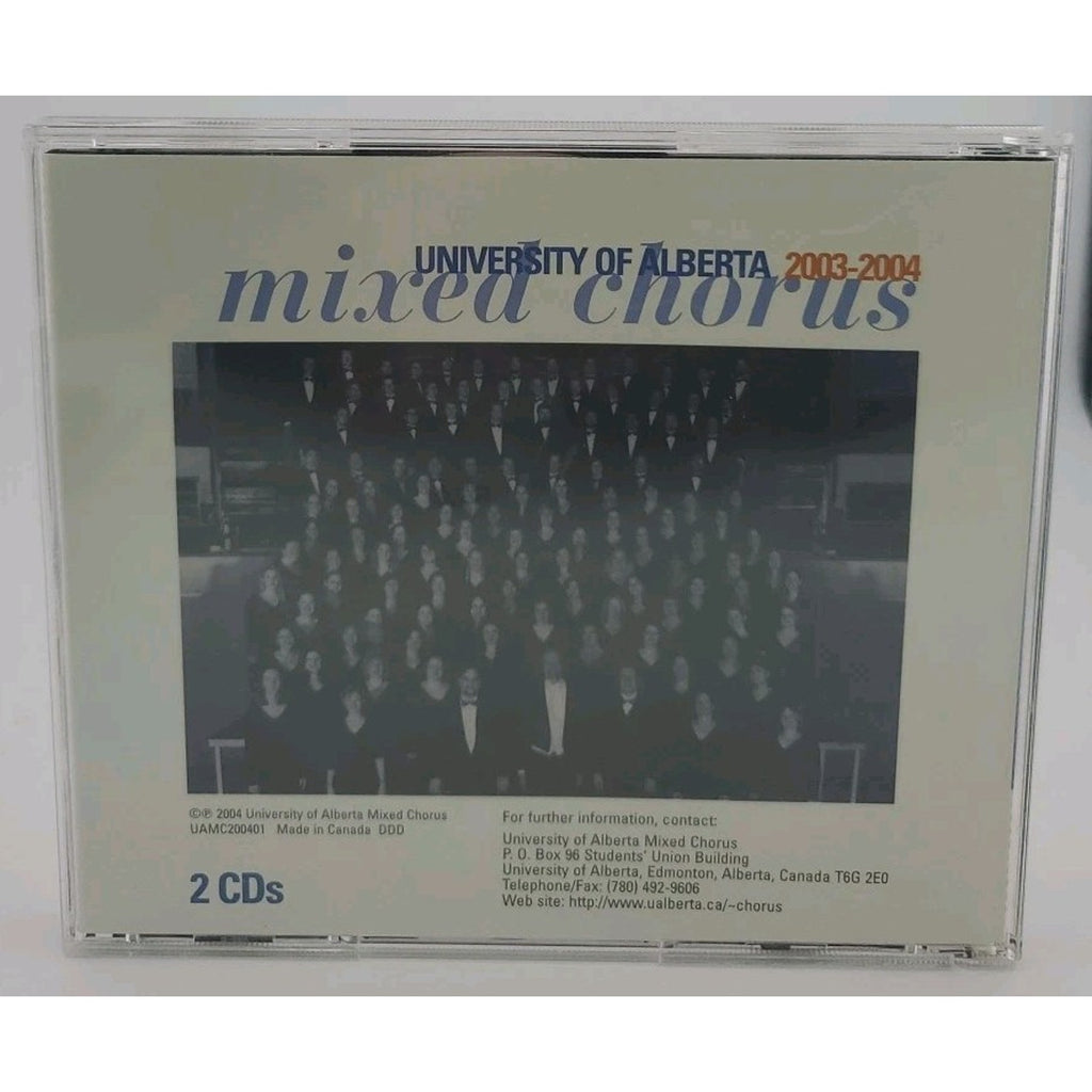 University Of Alberta Mixed Chorus 2003-2004 CD