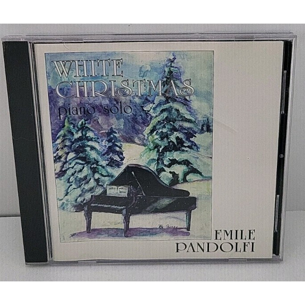 White Christmas: Piano Solo - Audio CD By Emile Pandolfi