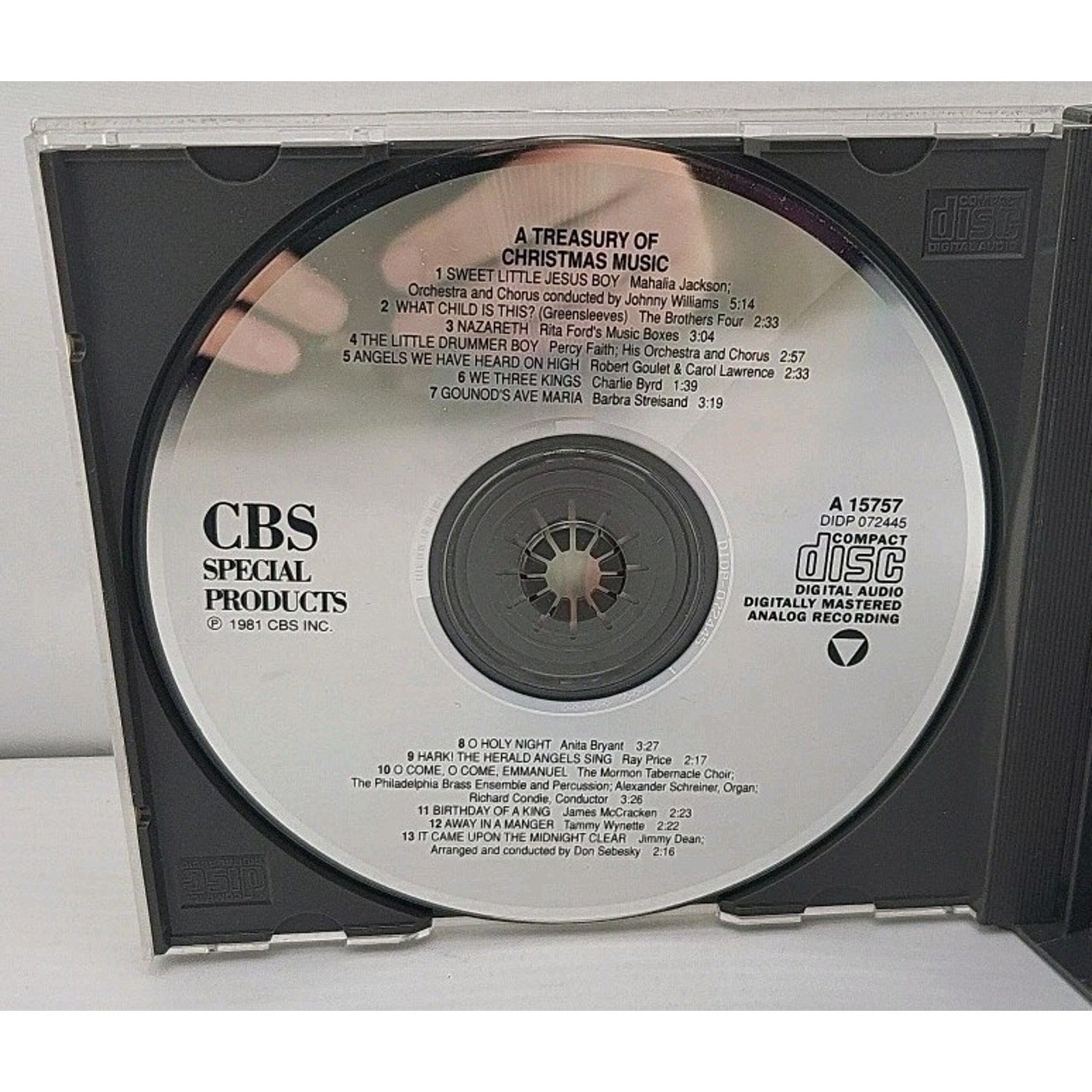 A Treasury of Christmas Music / Tchaikovsky: The Nutcracker (CD, 1992, EDI)