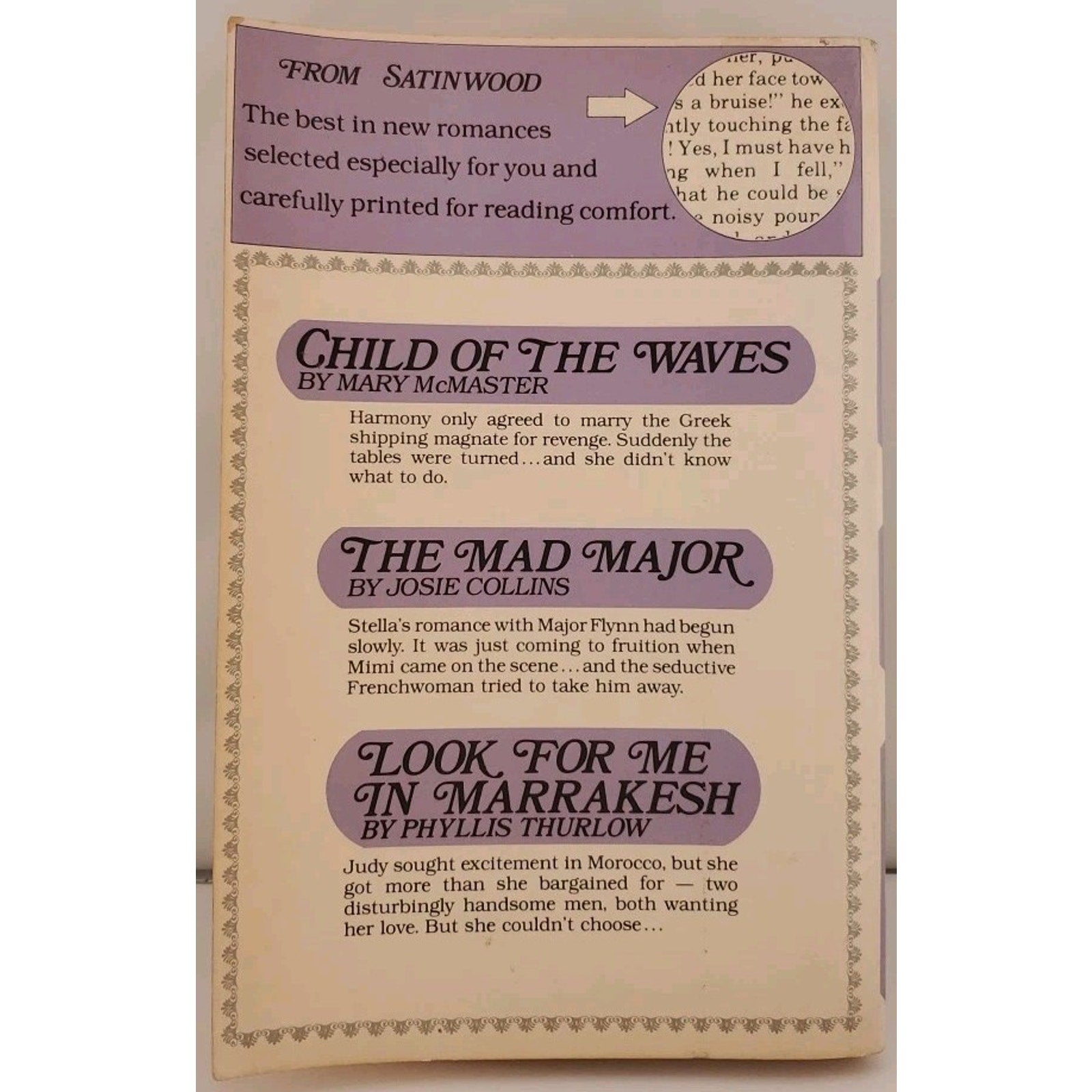 3 Satinwood Romances - Banner Press (Paperback)