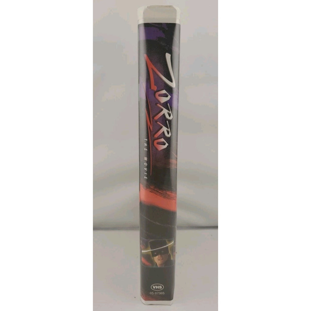 Zorro The Movie / Alain Delon (VHS, 1998) Clamshell
