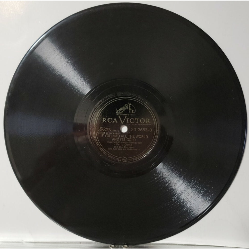 Perry Como - If You Had All The World And Its Gold / Because (Vinyl)