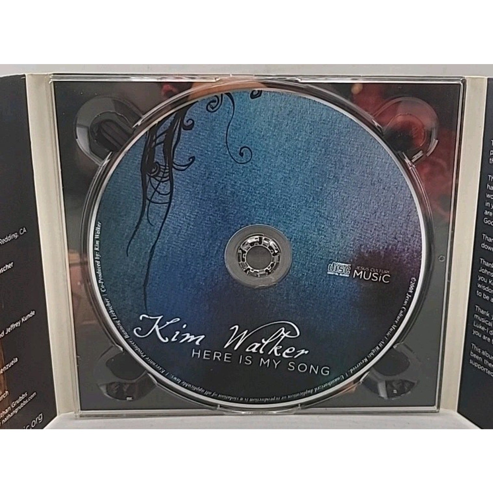 Kim Walker Here Is My Song CD Album