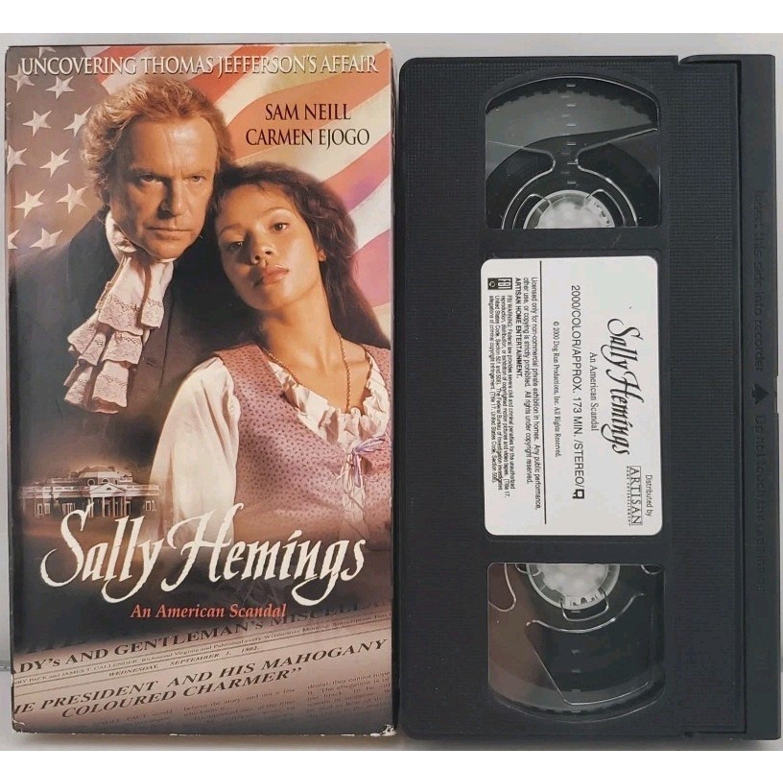 Sally Hemings: An American Scandal (VHS, 2000)