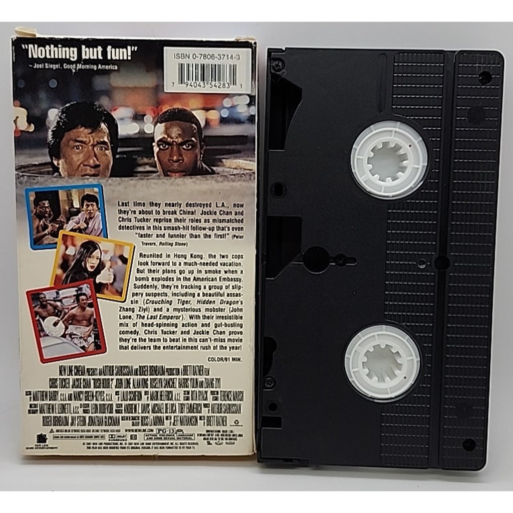 Rush Hour 2 (VHS,2001) Tucker Chan
