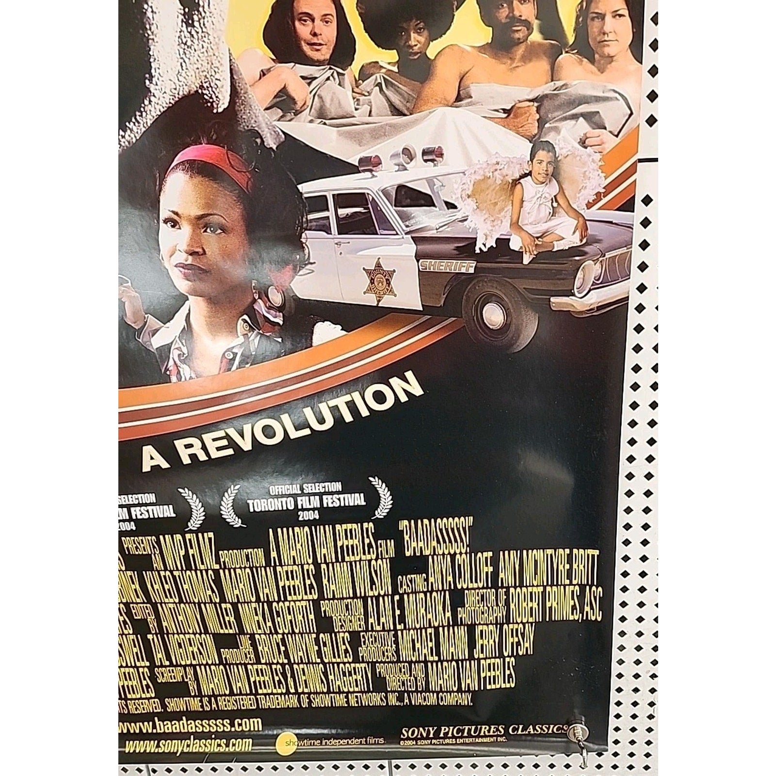 BAADASSSSS! Original 2003 One-Sheet - Mario Van Peebles, Nia Movie Poster 27x40