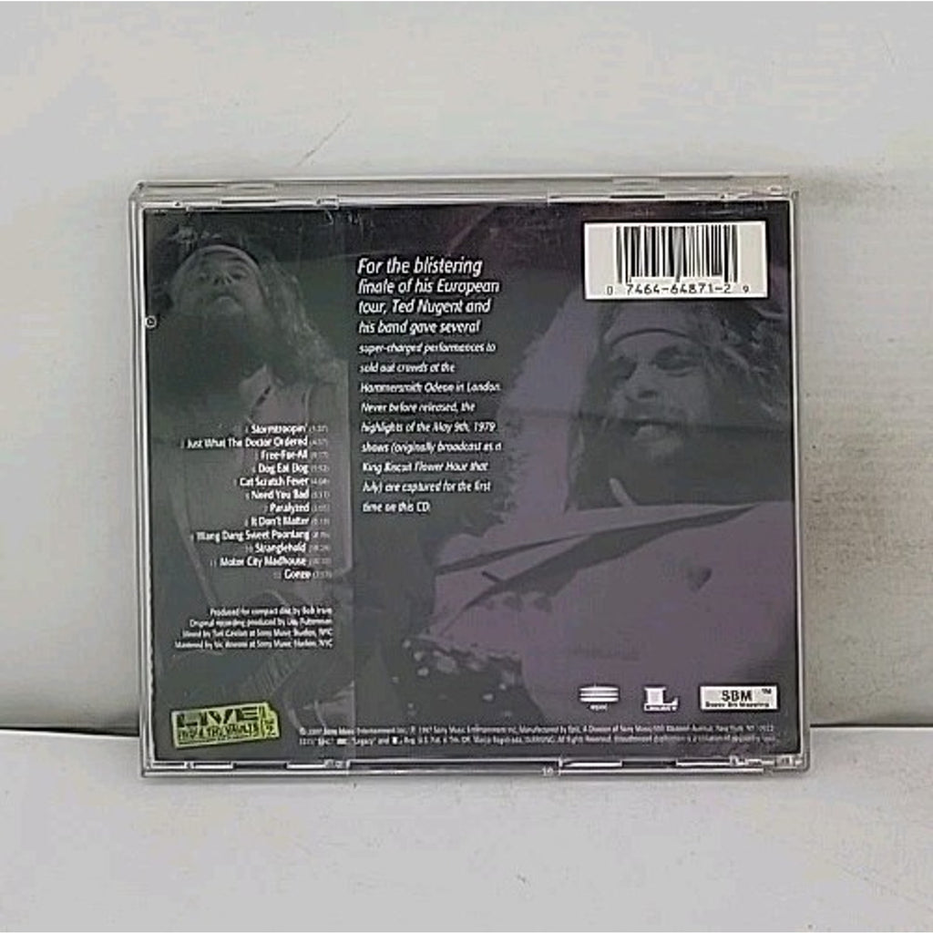 Live at Hammersmith '79 by Ted Nugent (CD, 1997)