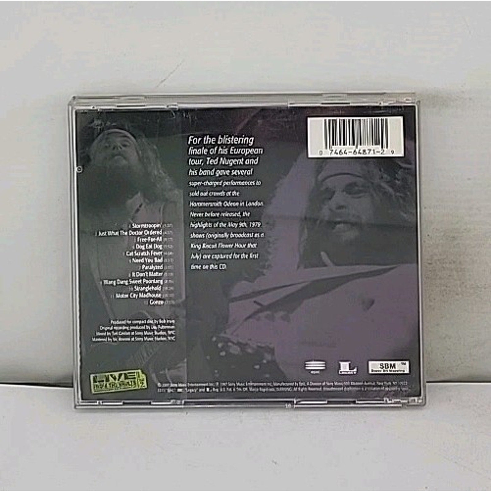 Live at Hammersmith '79 by Ted Nugent (CD, 1997)