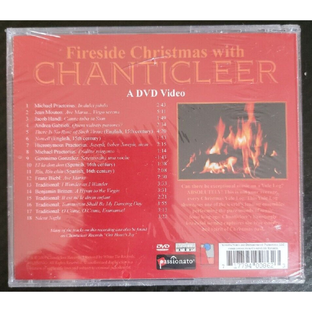 Fireside Christmas With Chanticleer (Dvd) *Brand New*