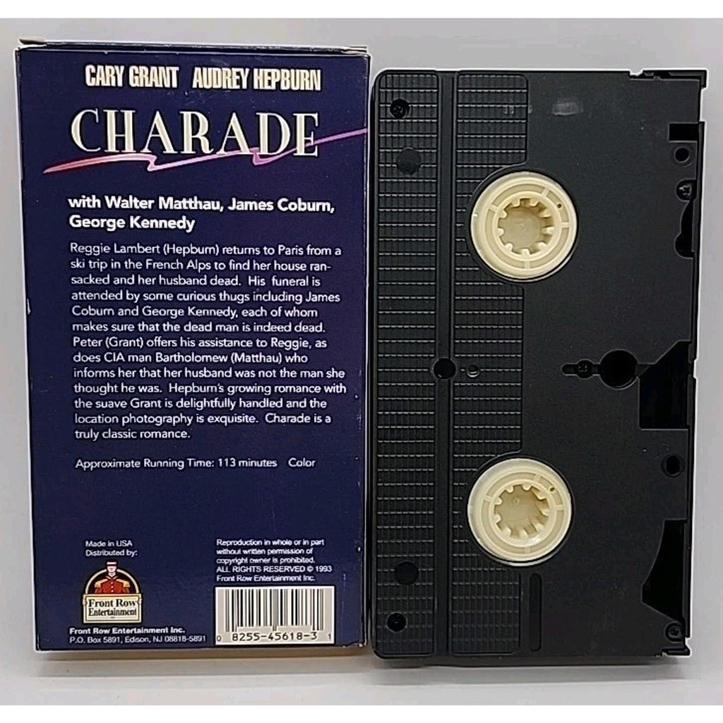 Charade (VHS, 2001, Front Row)