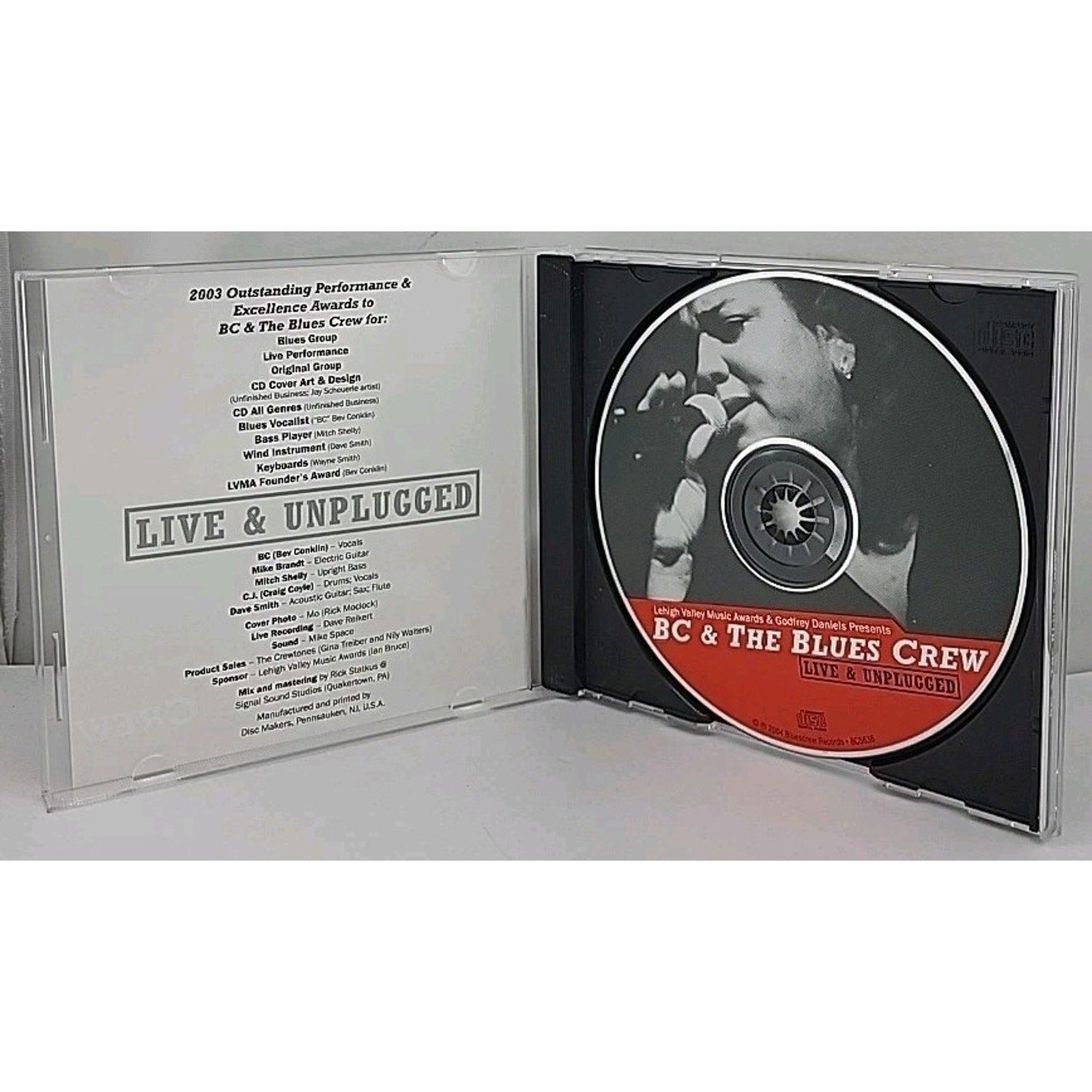 Live & Unplugged by BC & the Blues Crew (CD, 2004)