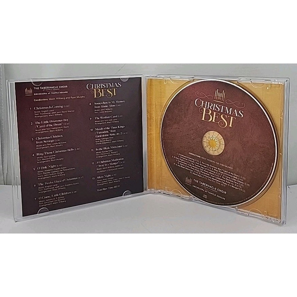Christmas Best by Tabernacle Choir at Temple Square (CD, 2021)