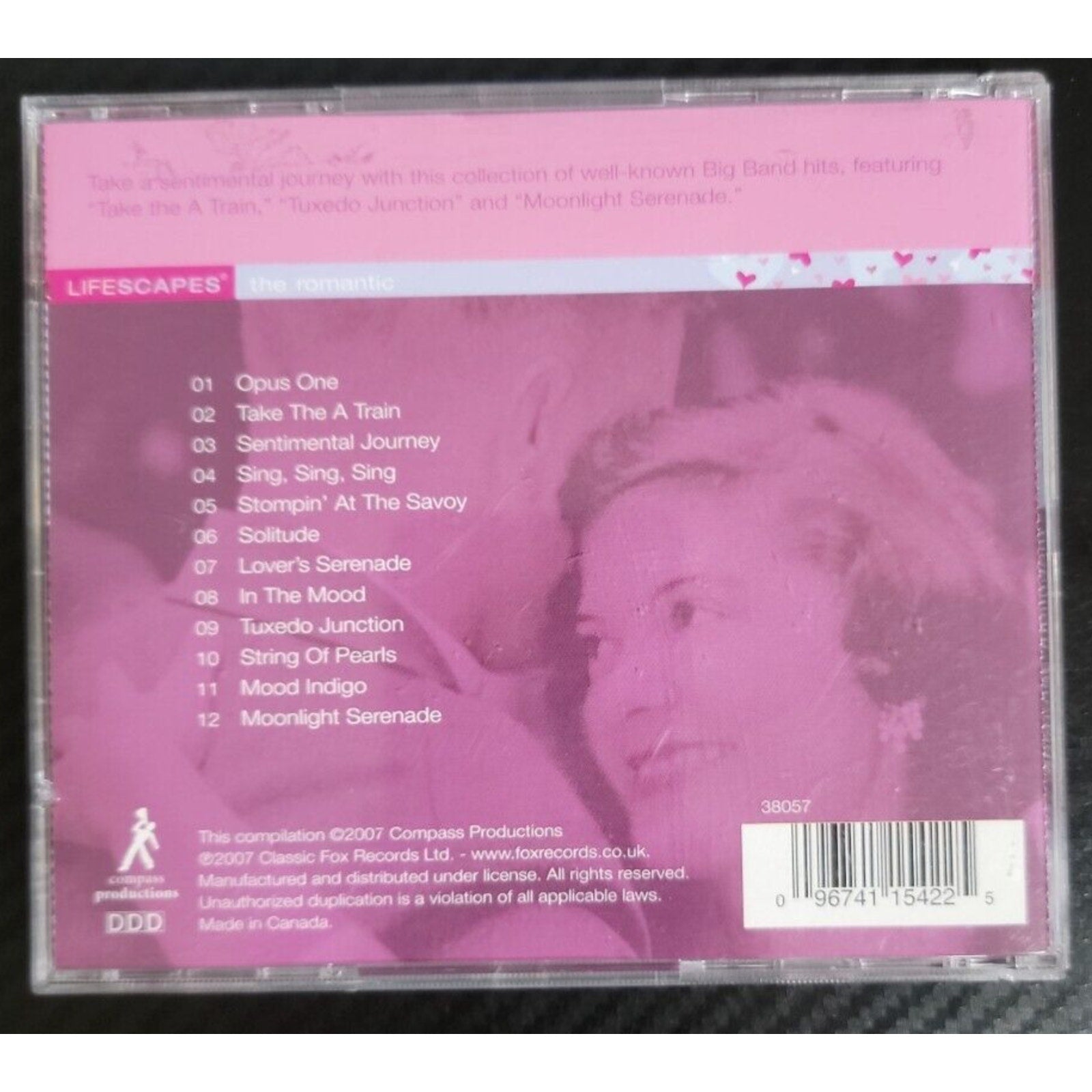 Moonlight Serenade: The Best of Big Band by Various(CD,2007,Compass Productions)