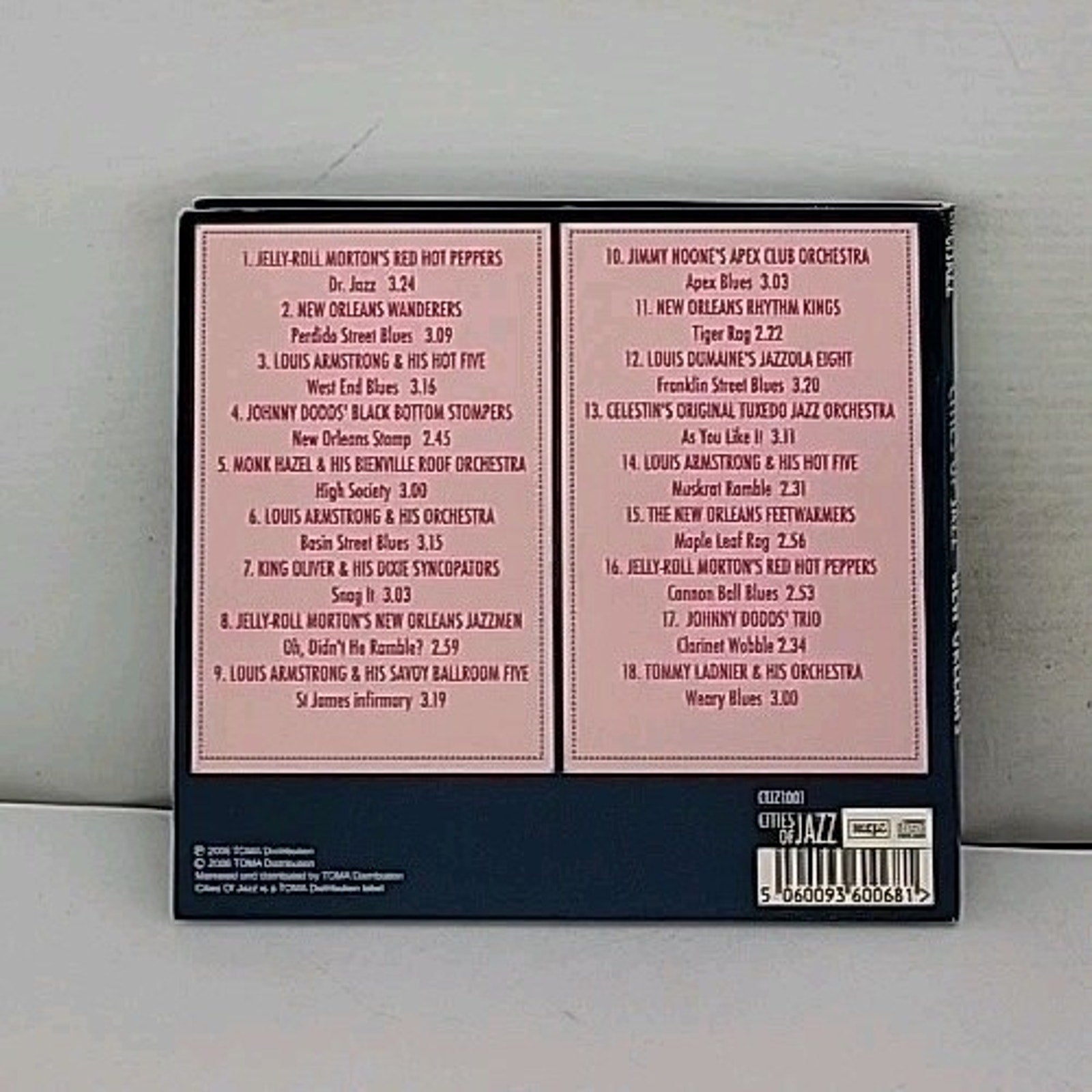 Cities Of Jazz - New Orleans - Self-Titled (2006) - CD - Import