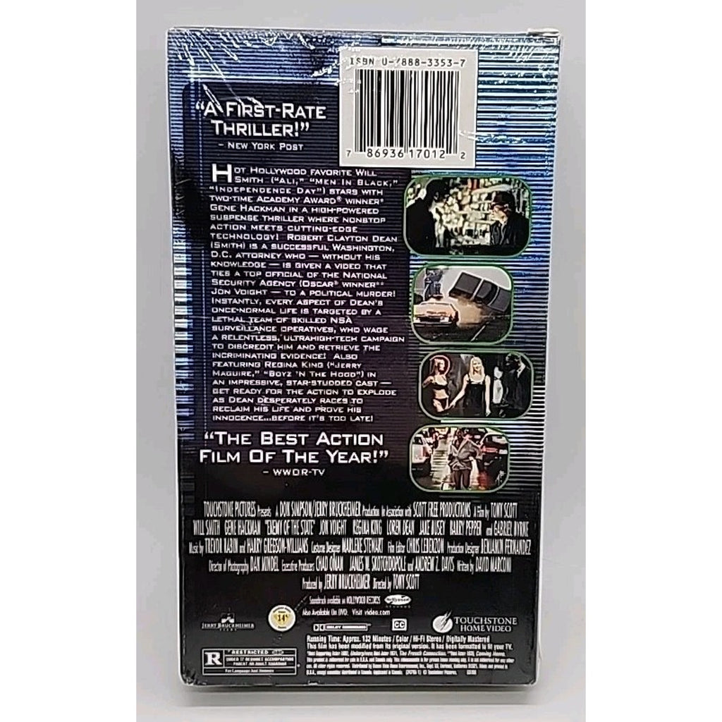 Enemy of the State (VHS, 1998) *Brand New*