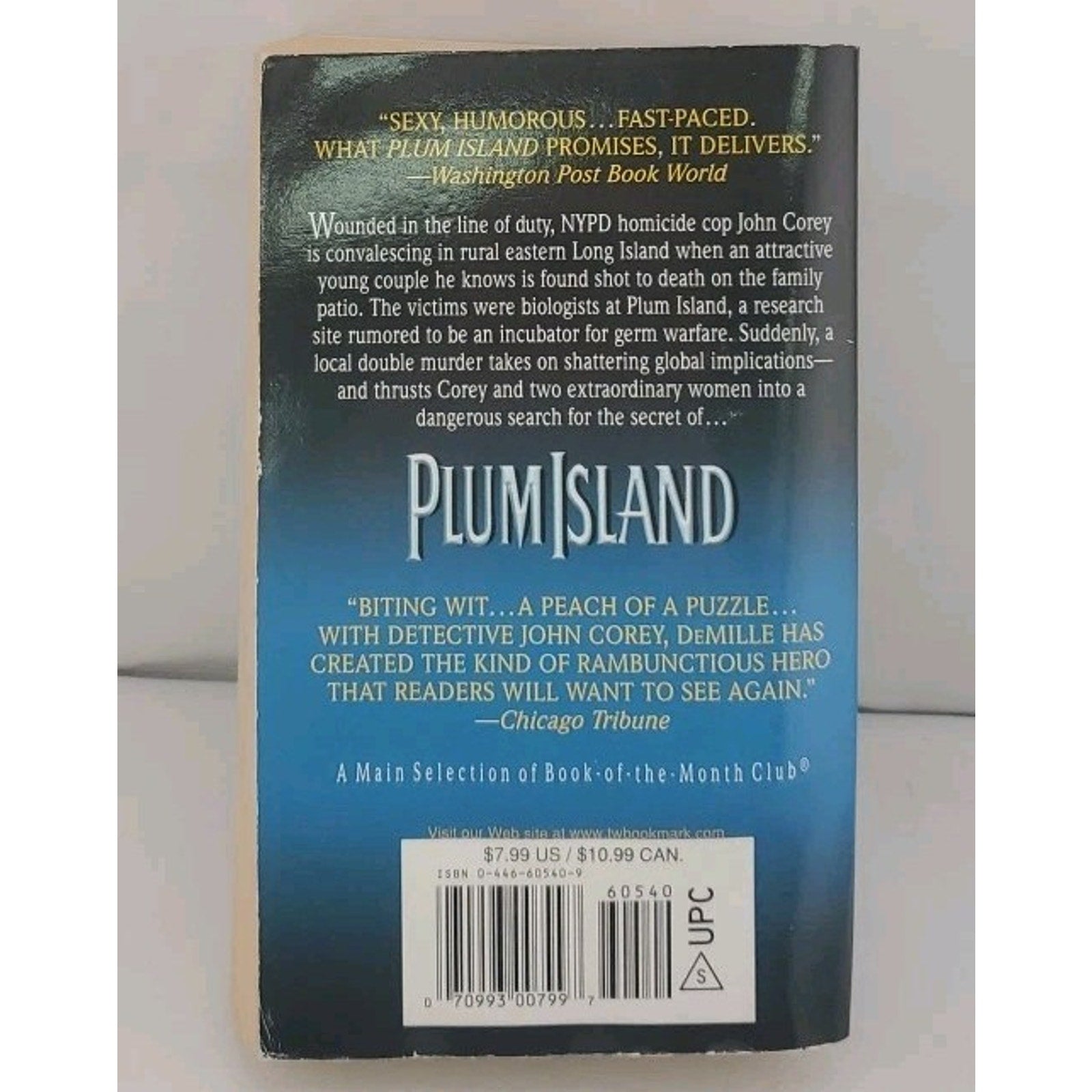 Plum Island by Nelson DeMille (1998, Mass Market)