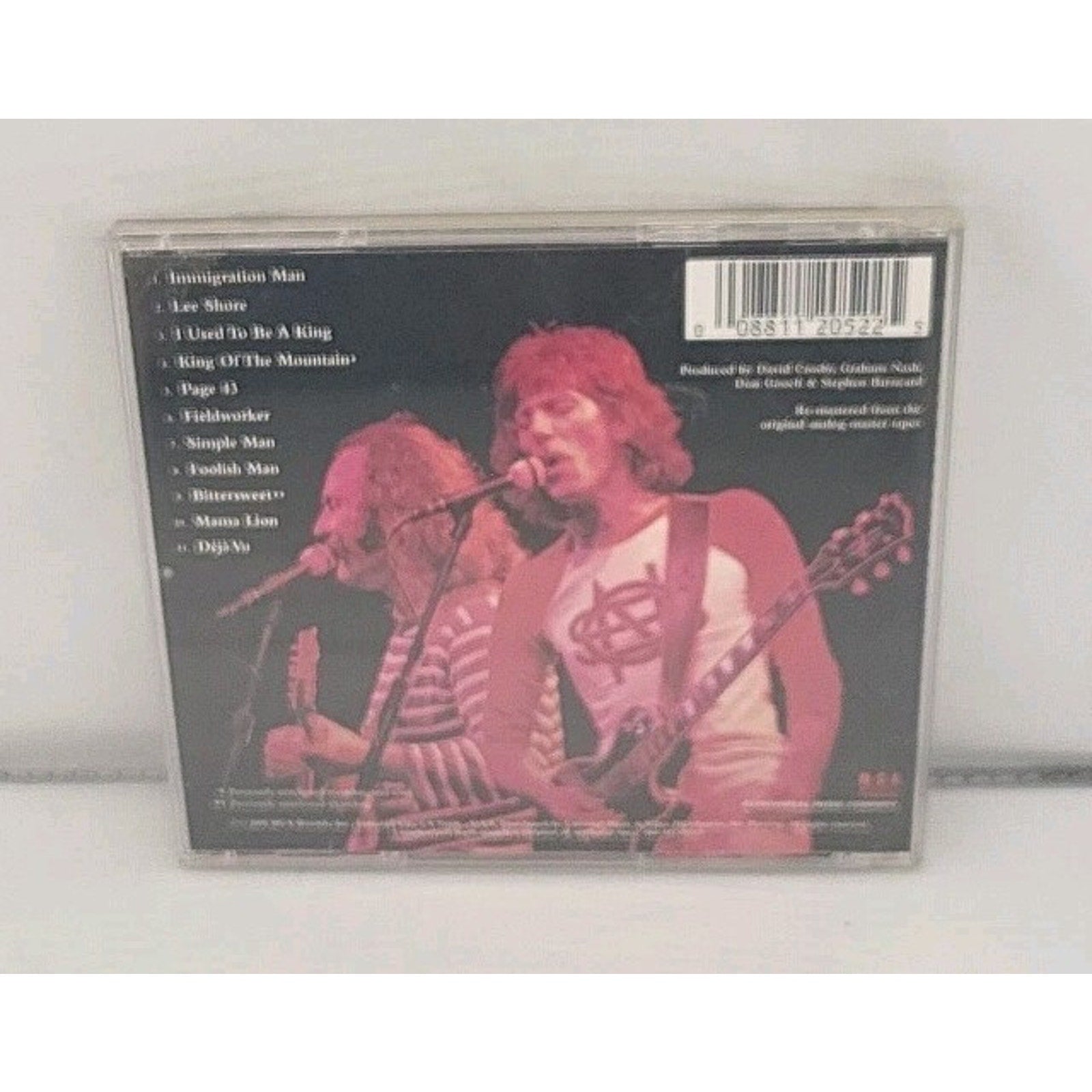 Live by Graham Nash (CD, 2000)