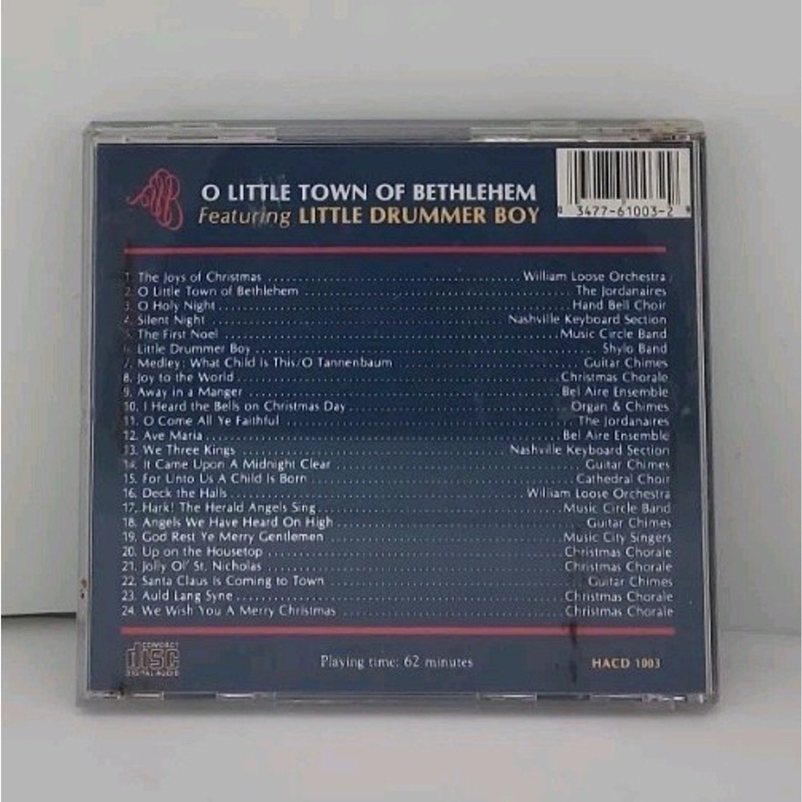 O Little Town of Bethlehem Featuring the Little Drummer Boy CD Album