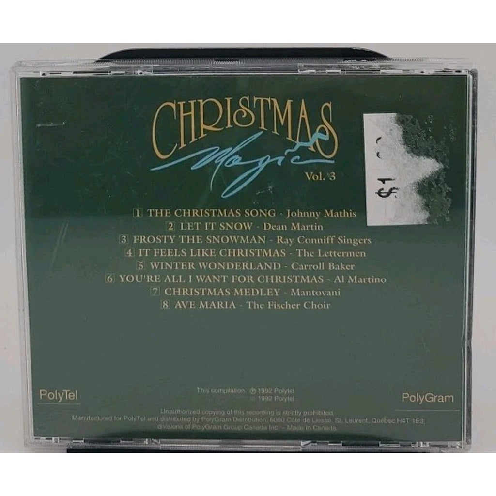 Christmas Magic Vol. 3 by Various Artists (CD, 1992, PolyTel)