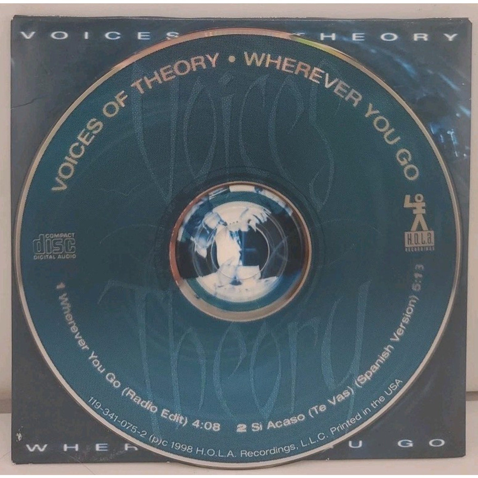 Wherever You Go by Voices of Theory (CD Single, 1998)