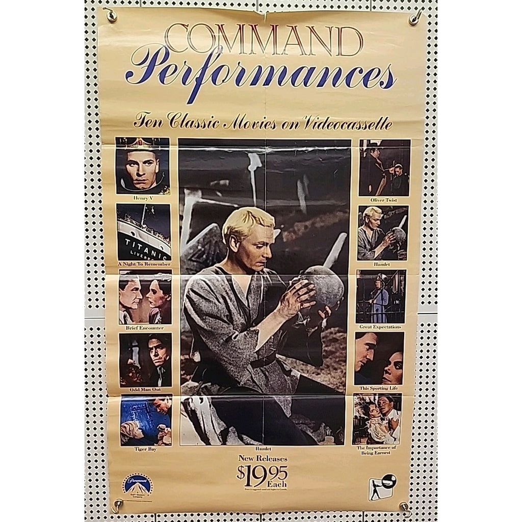 Command Performances Movie Poster 24x36