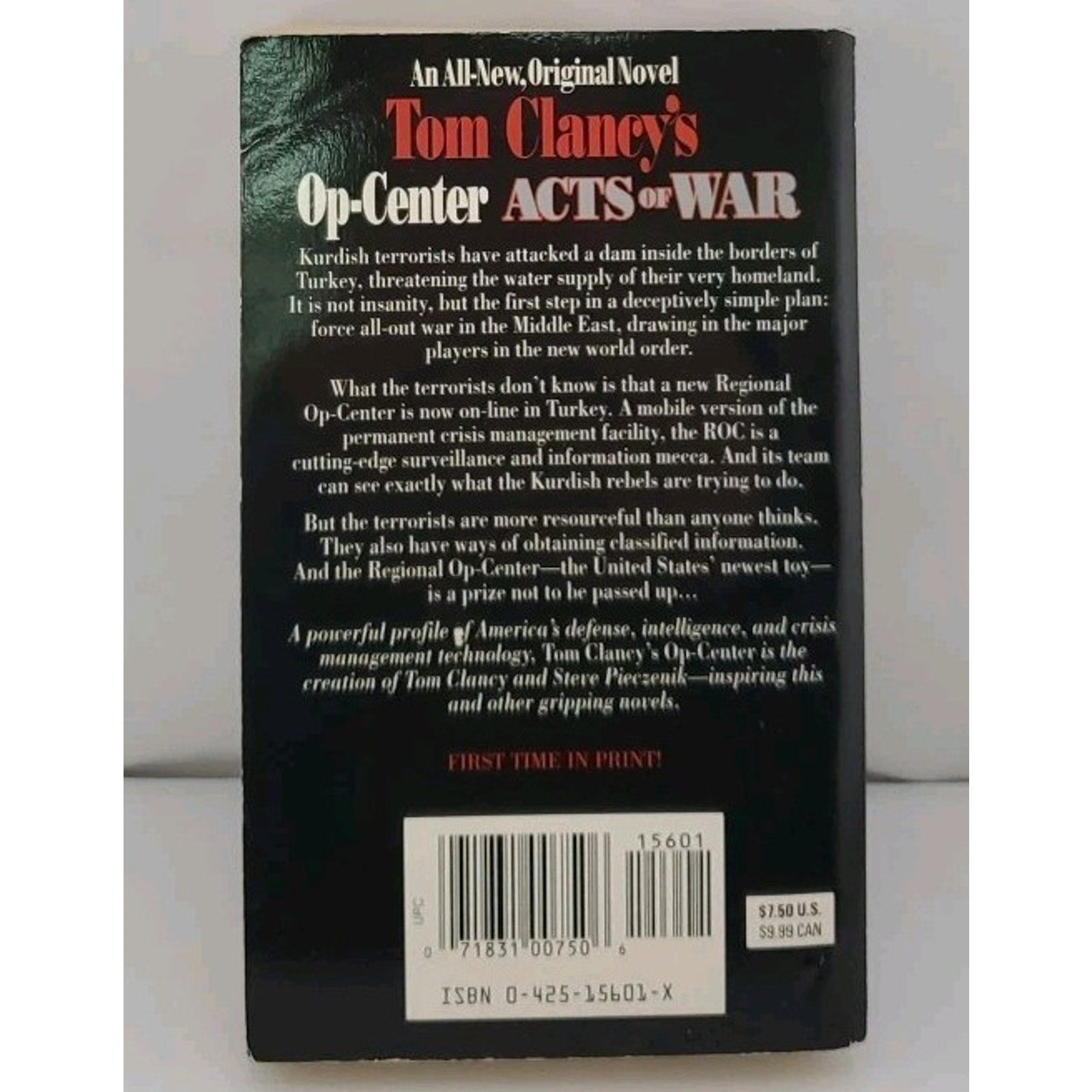 Acts of War by Steve Pieczenik, Jeff Rovin and Tom Clancy (1997, Mass Market)