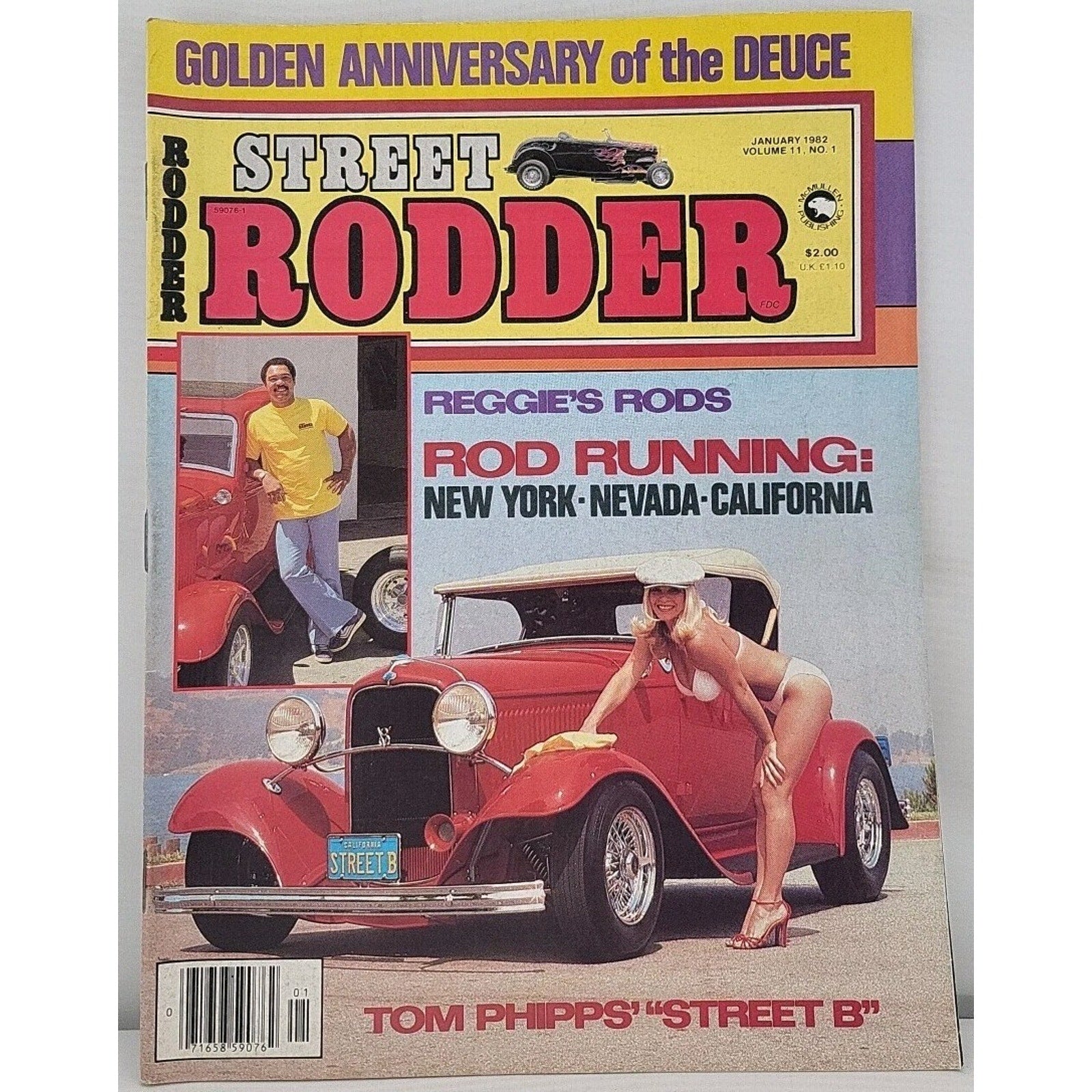 Street Rodder Magazine January 1982 Volume 11 No. 1